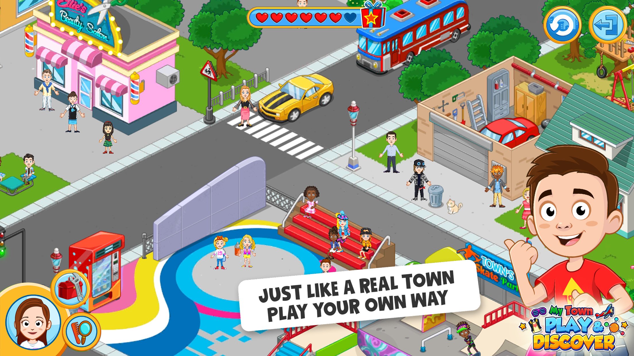 My Town Build a City Life screen 1