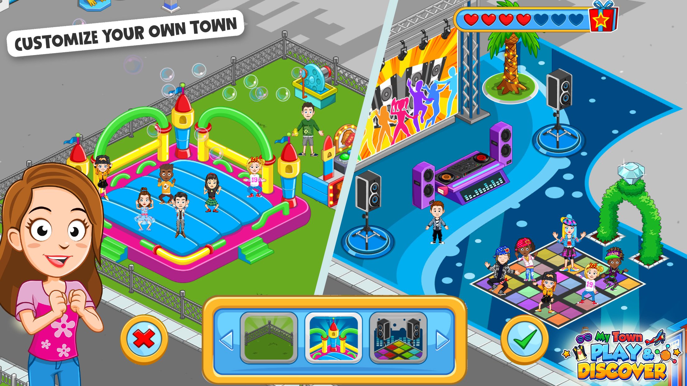 My Town Build a City Life screen 2