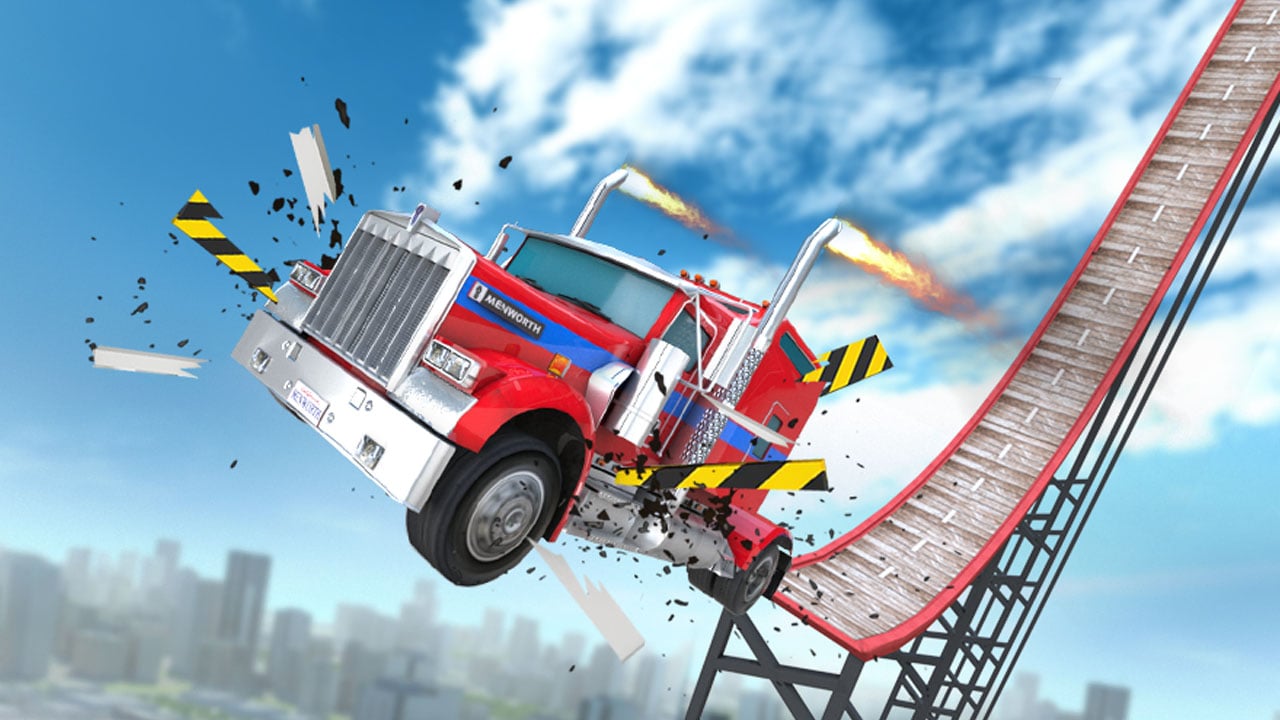 Stunt Truck Jumping poster
