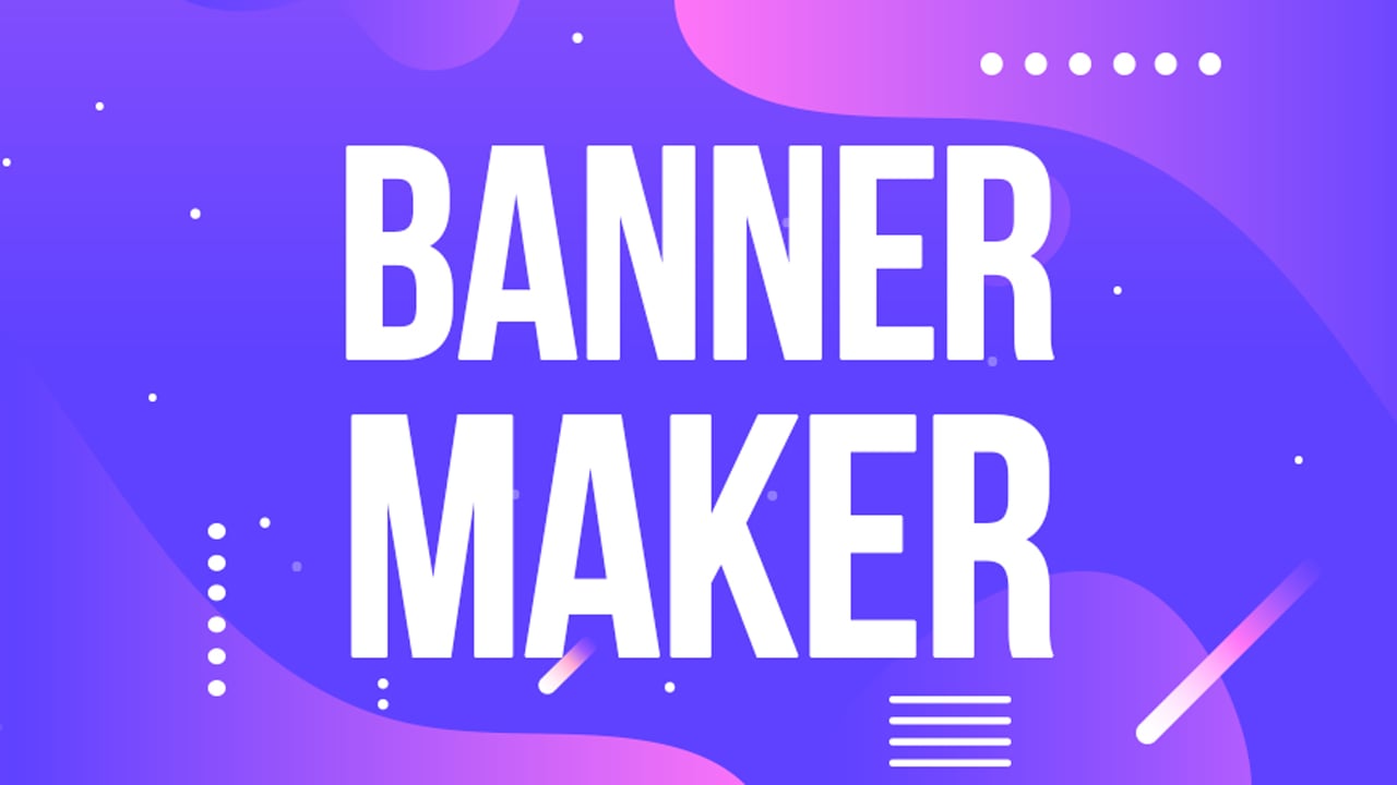 Banner Maker Banner Creator poster