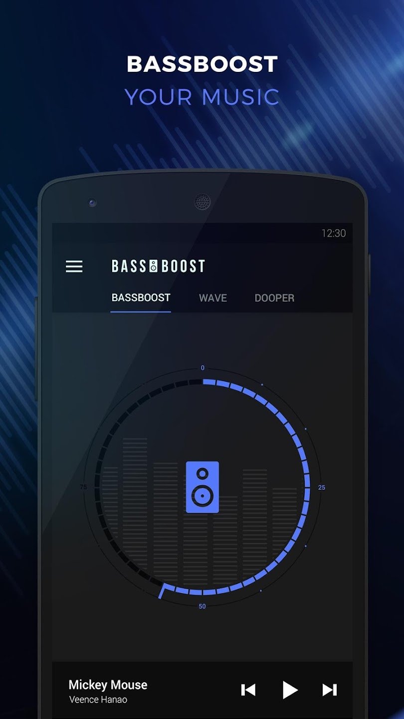 Bass Booster screen 1