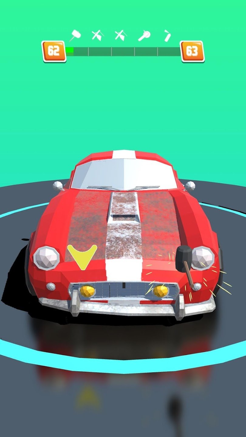 Car Restoration 3D screen 3