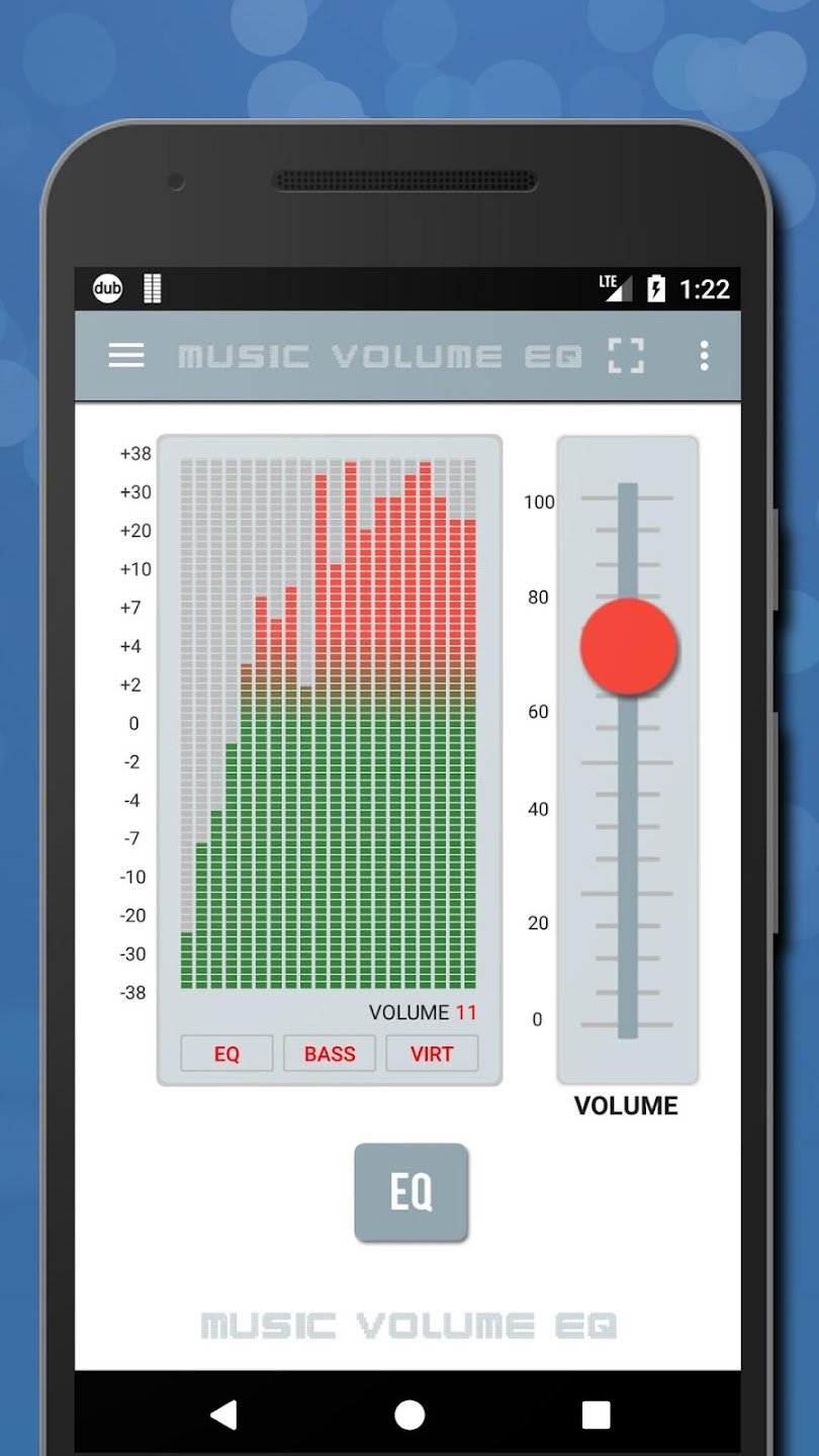 Music Volume EQ screen 3