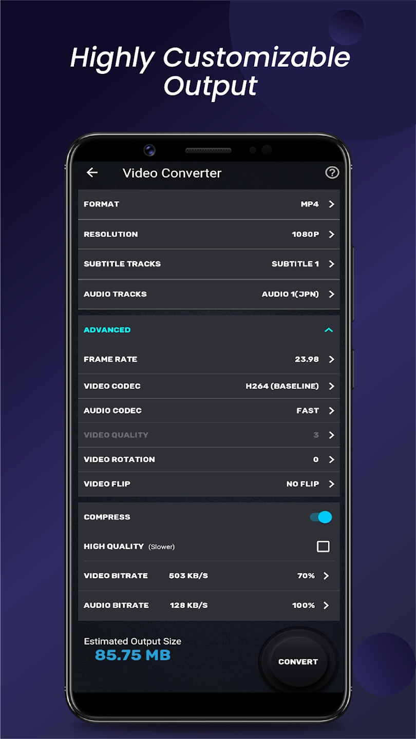 Video Converter Flip Compress Mod apk [Free purchase][Unlocked