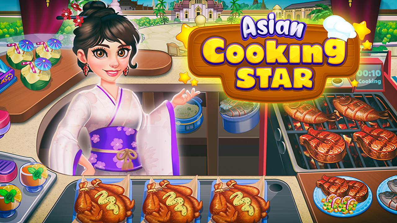 Asian Cooking Games Star Chef poster