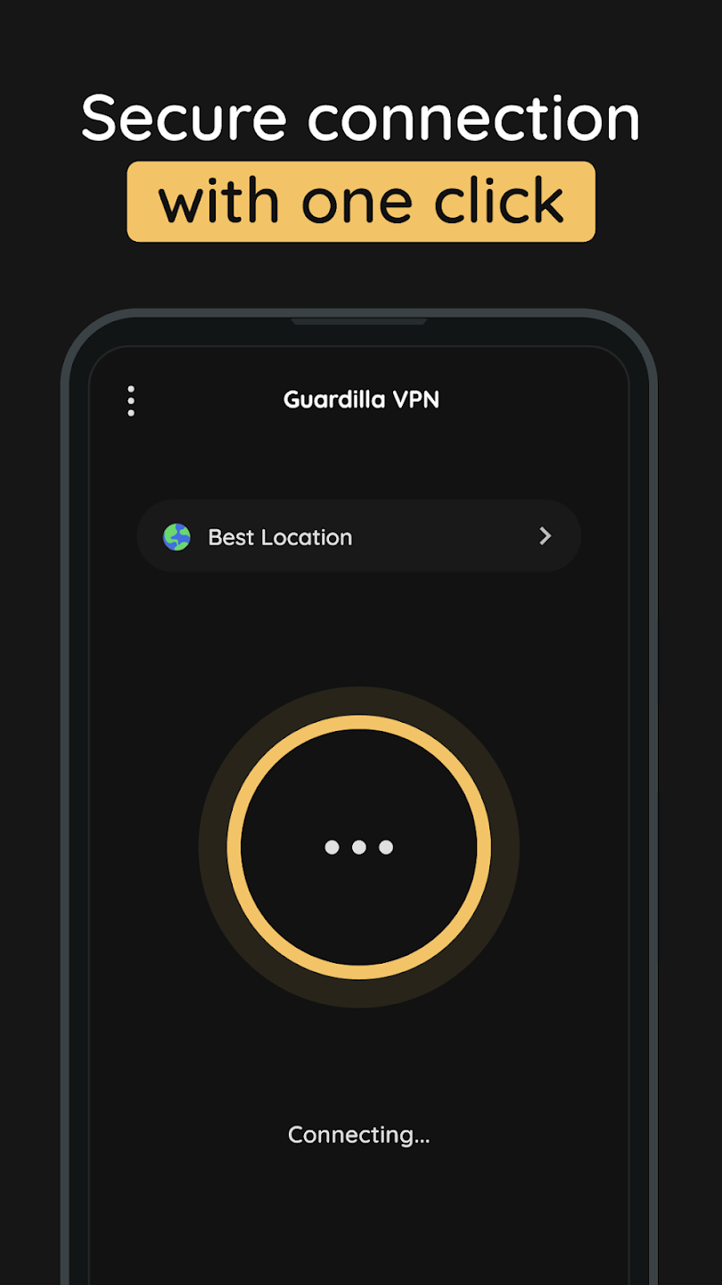 Guardilla VPN screen 3