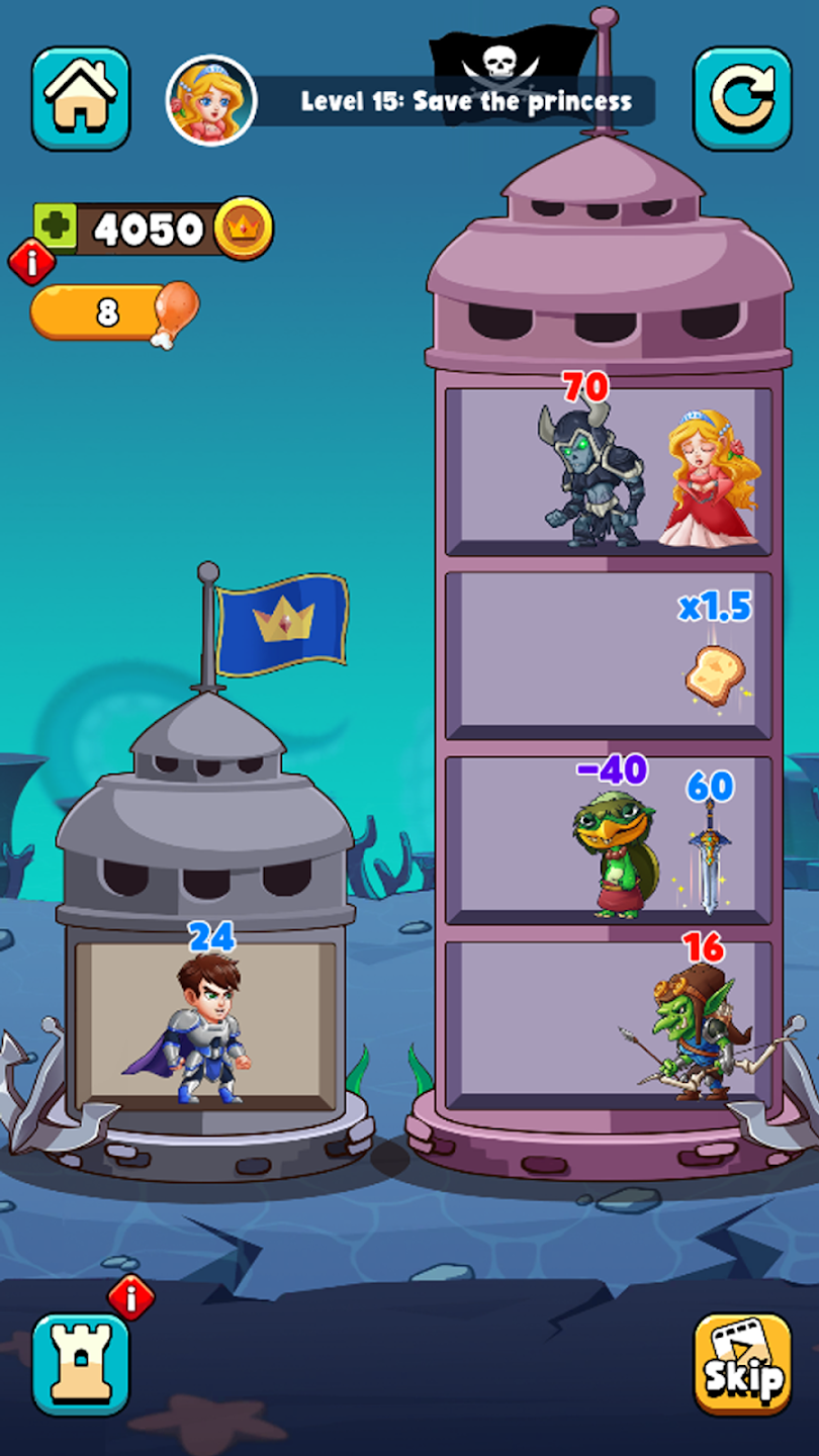 Hero Tower Wars screen 4
