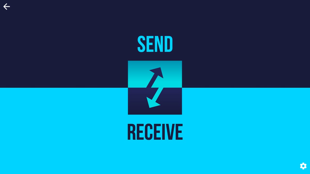 Send files to TV poster