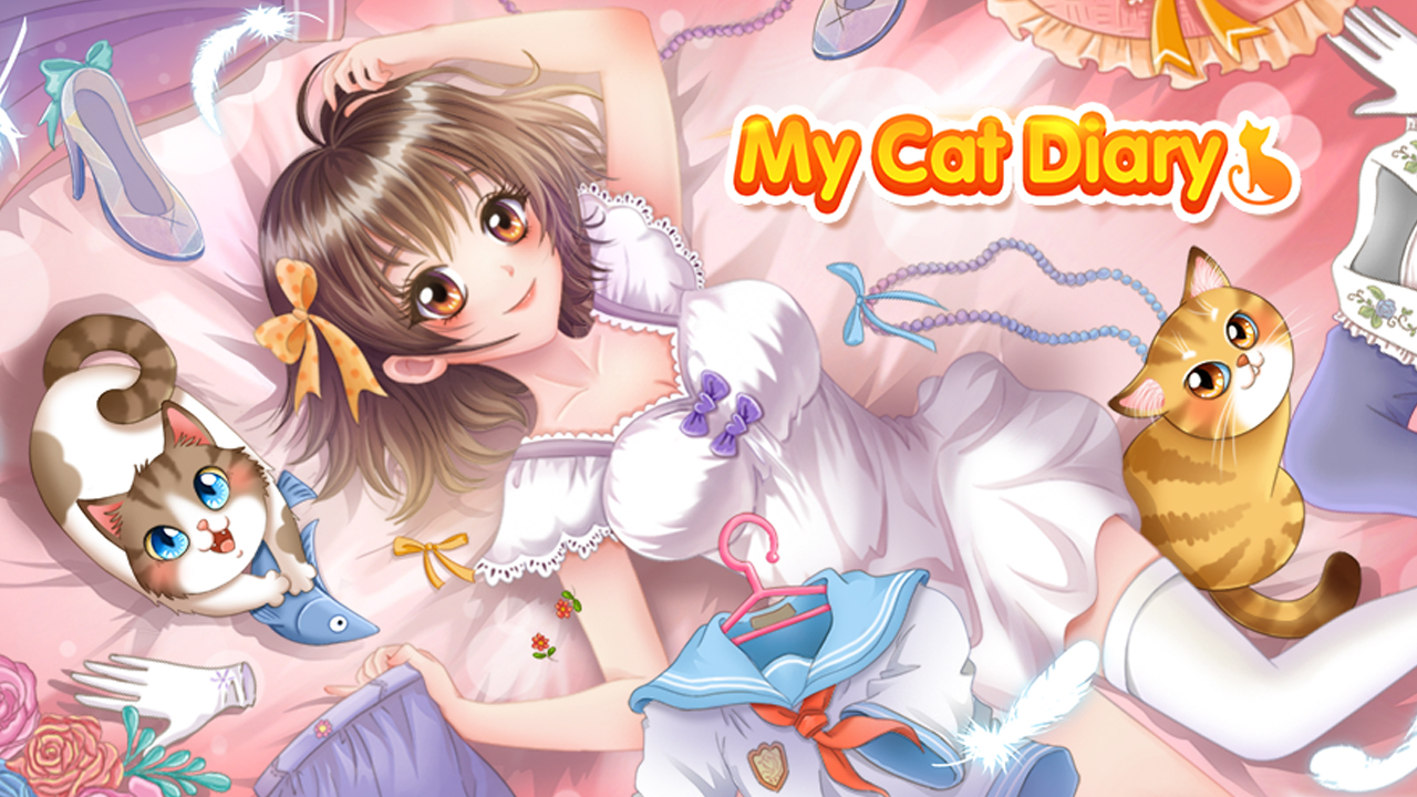 Cat Diary Dress up Princess poster