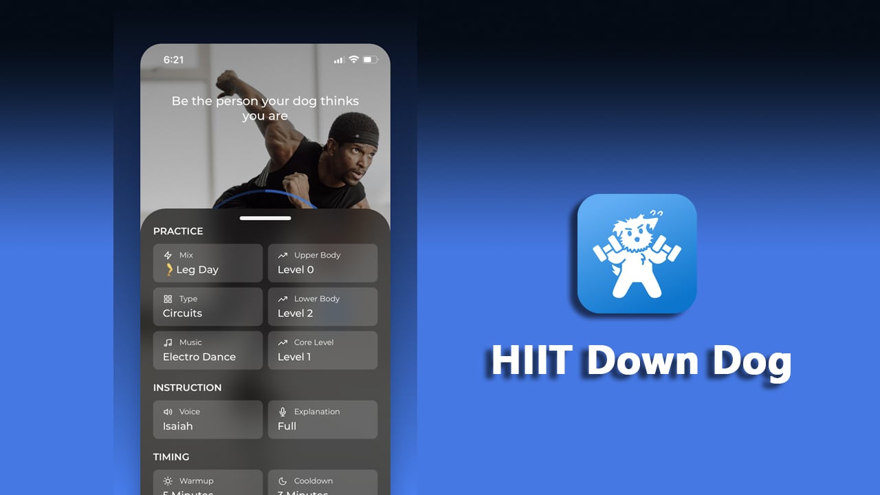 HIIT Down Dog poster