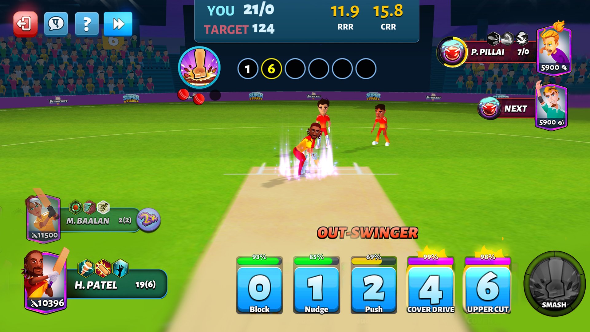 Hitwicket Superstars Cricket screen 2