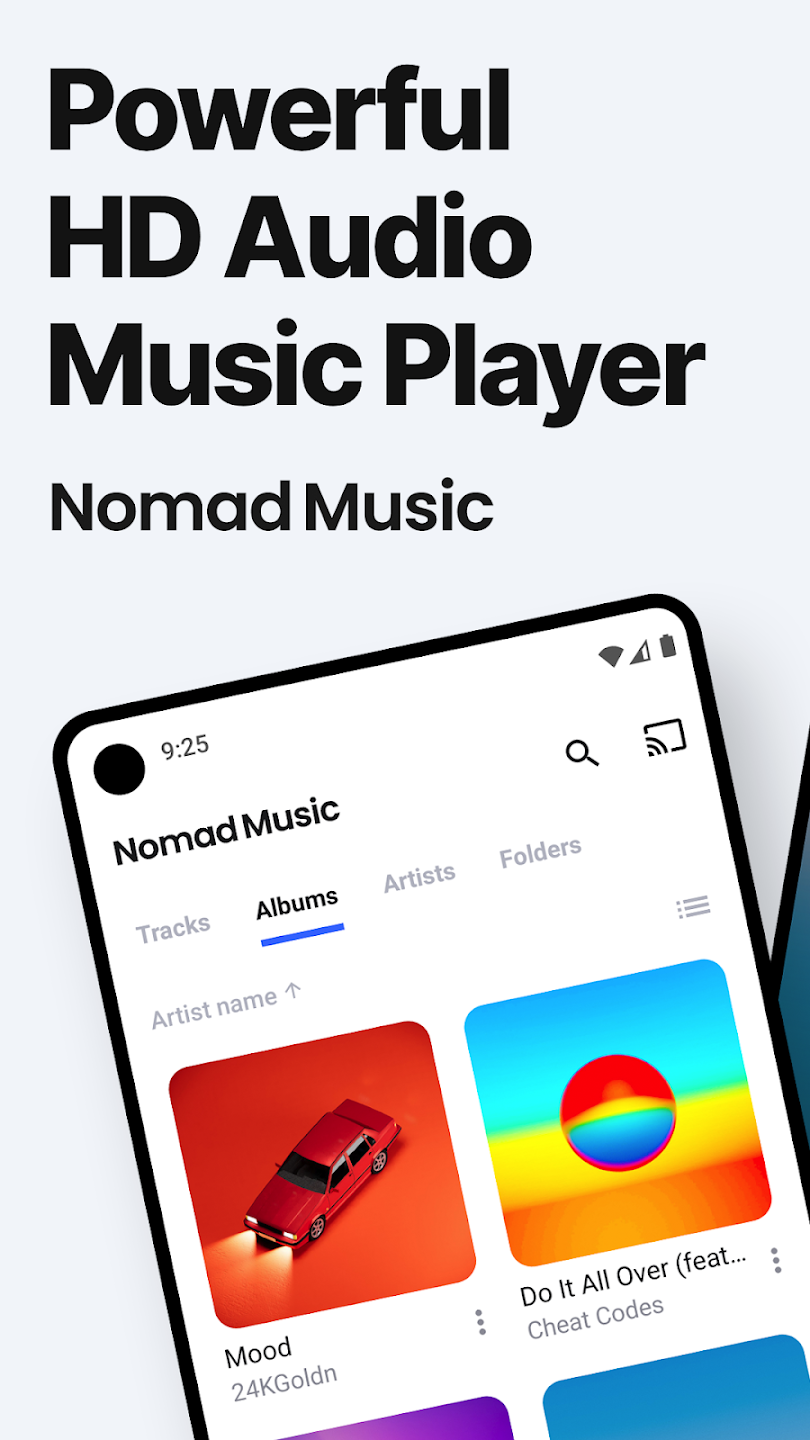 Nomad Music screen 1
