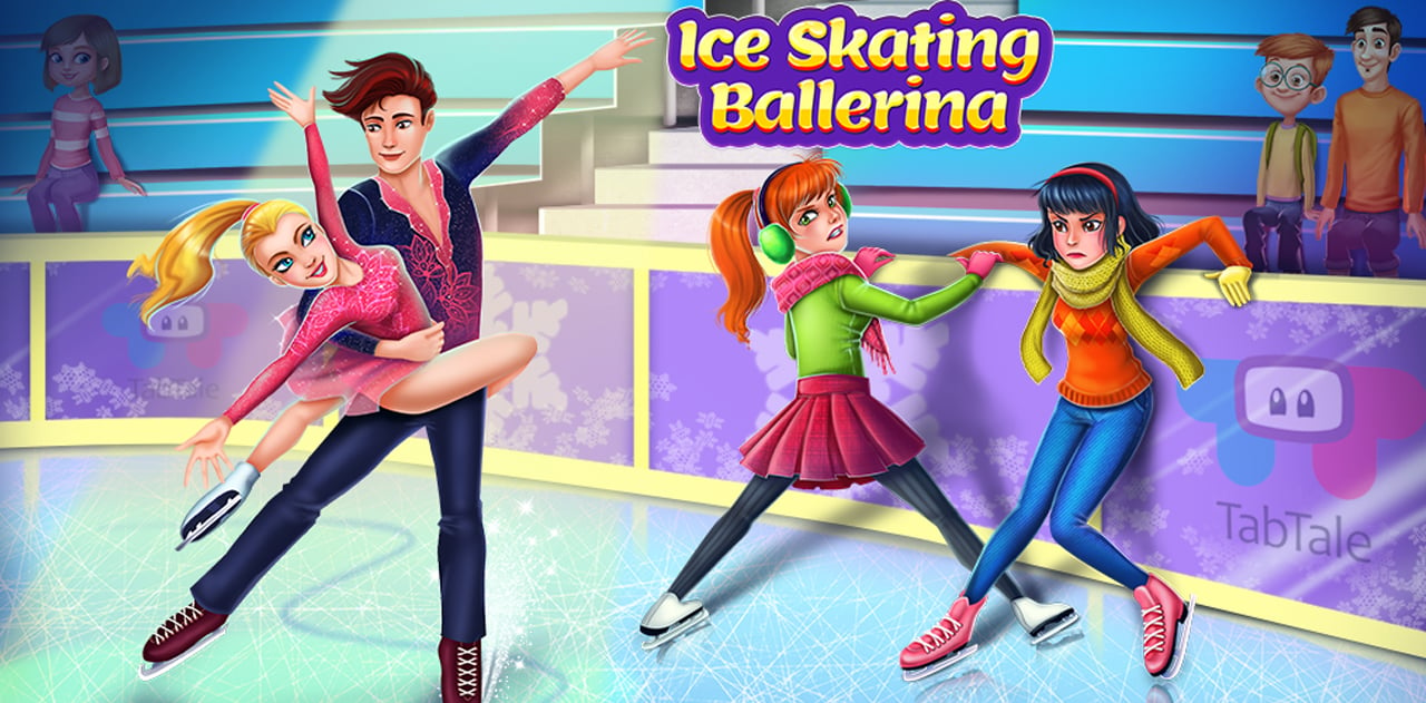 Ice Skating Ballerina poster