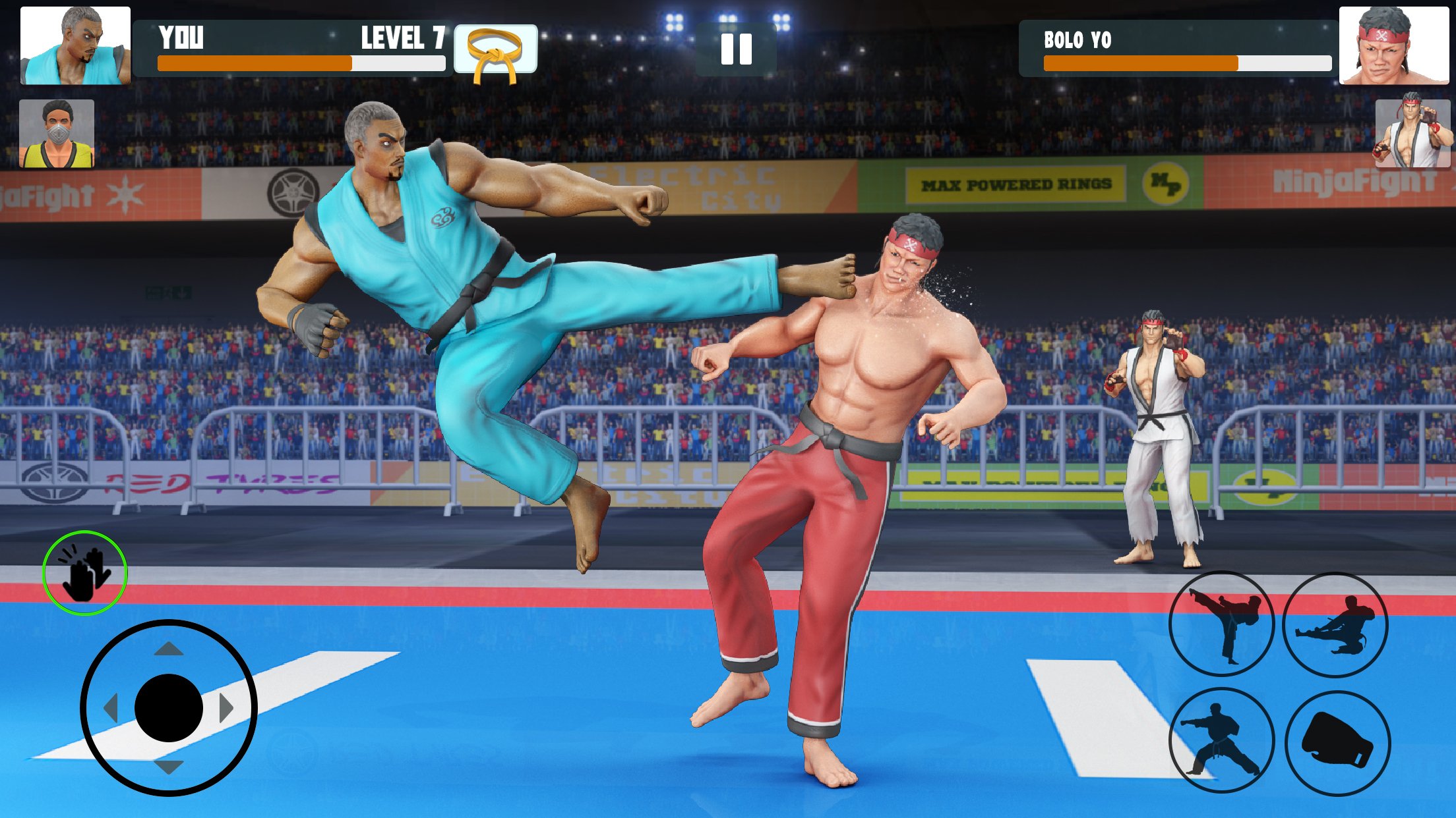 Karate Fighter screen 2