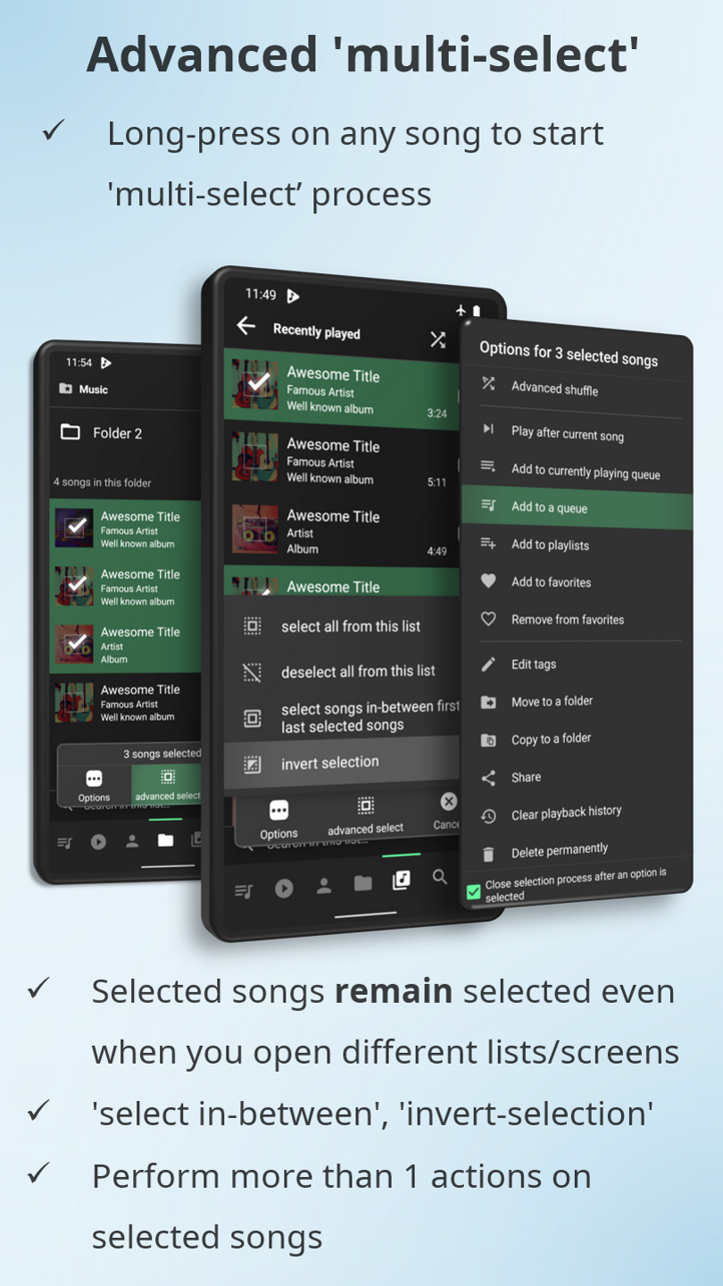 Musicolet Music Player screen 4