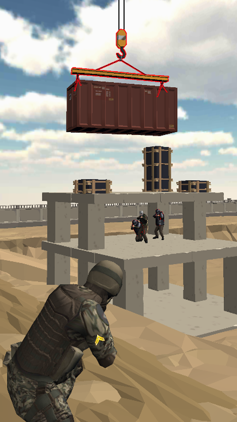 Sniper Attack 3D screen 1