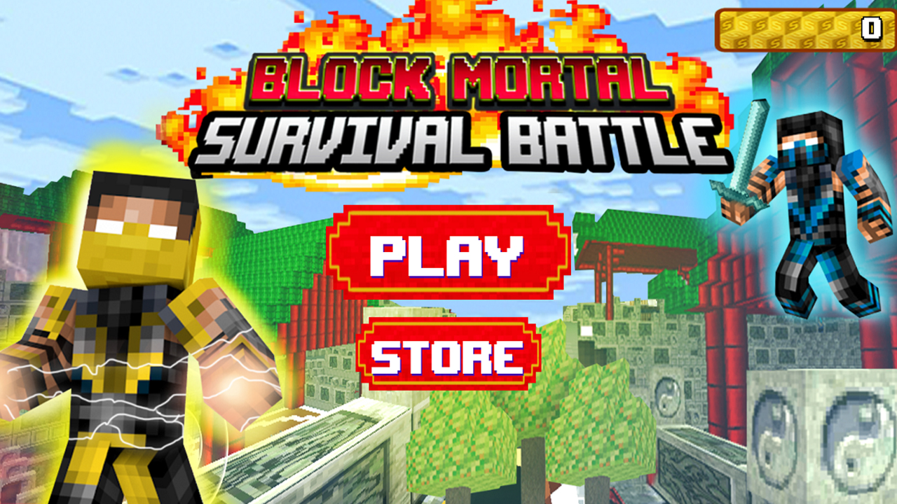 Block Mortal Survival Battle poster