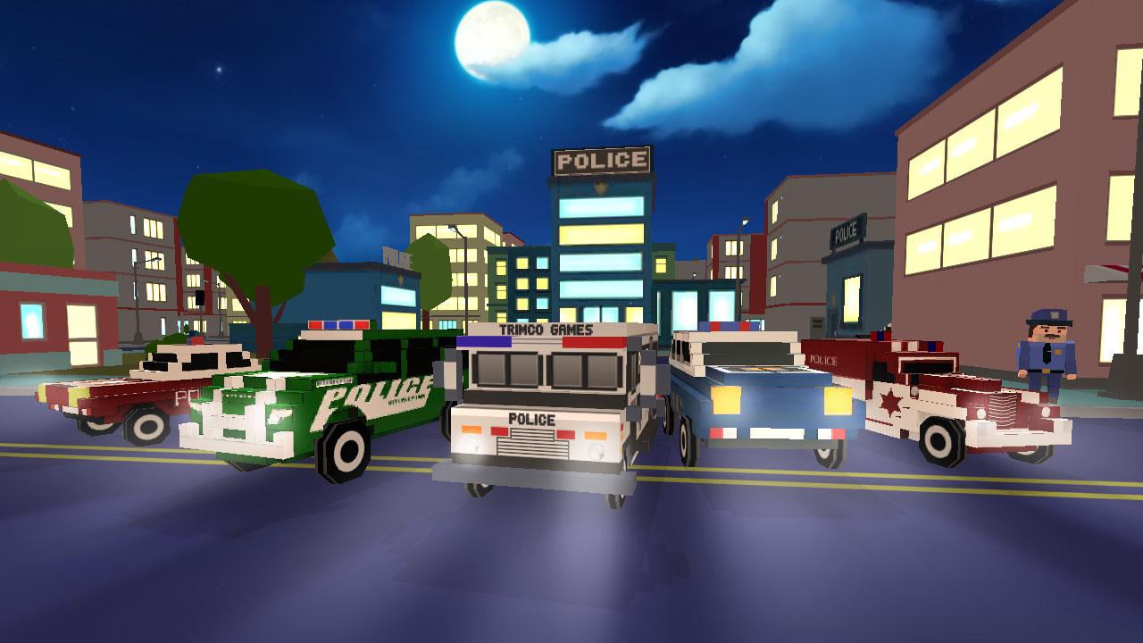 Blocky City Ultimate Police poster
