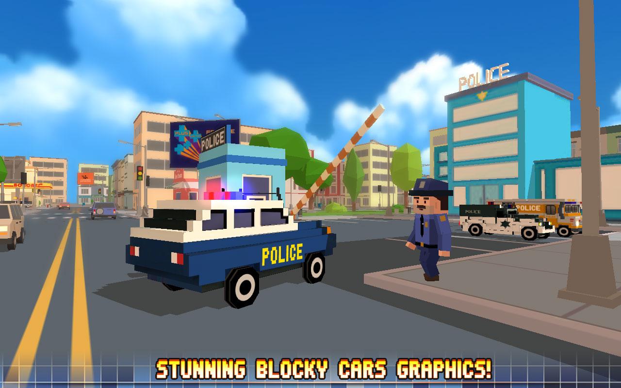 Blocky City Ultimate Police screen 1