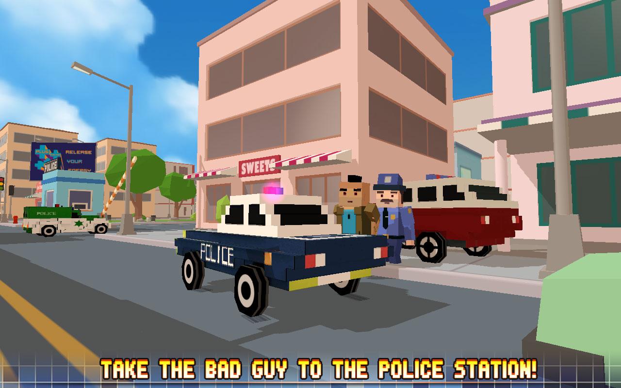 Blocky City Ultimate Police screen 2