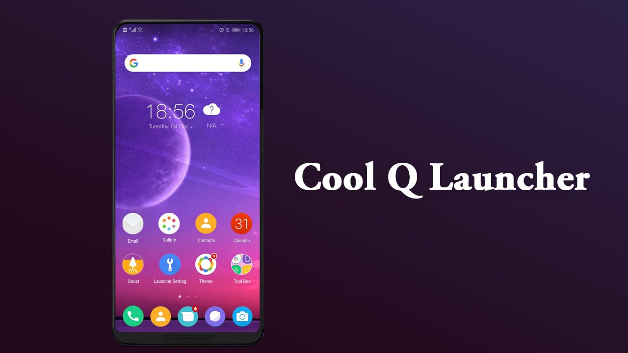 Cool Q Launcher poster