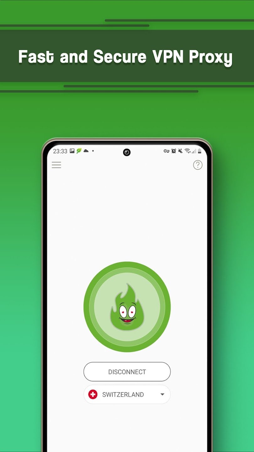 GreenNet VPN screen 3