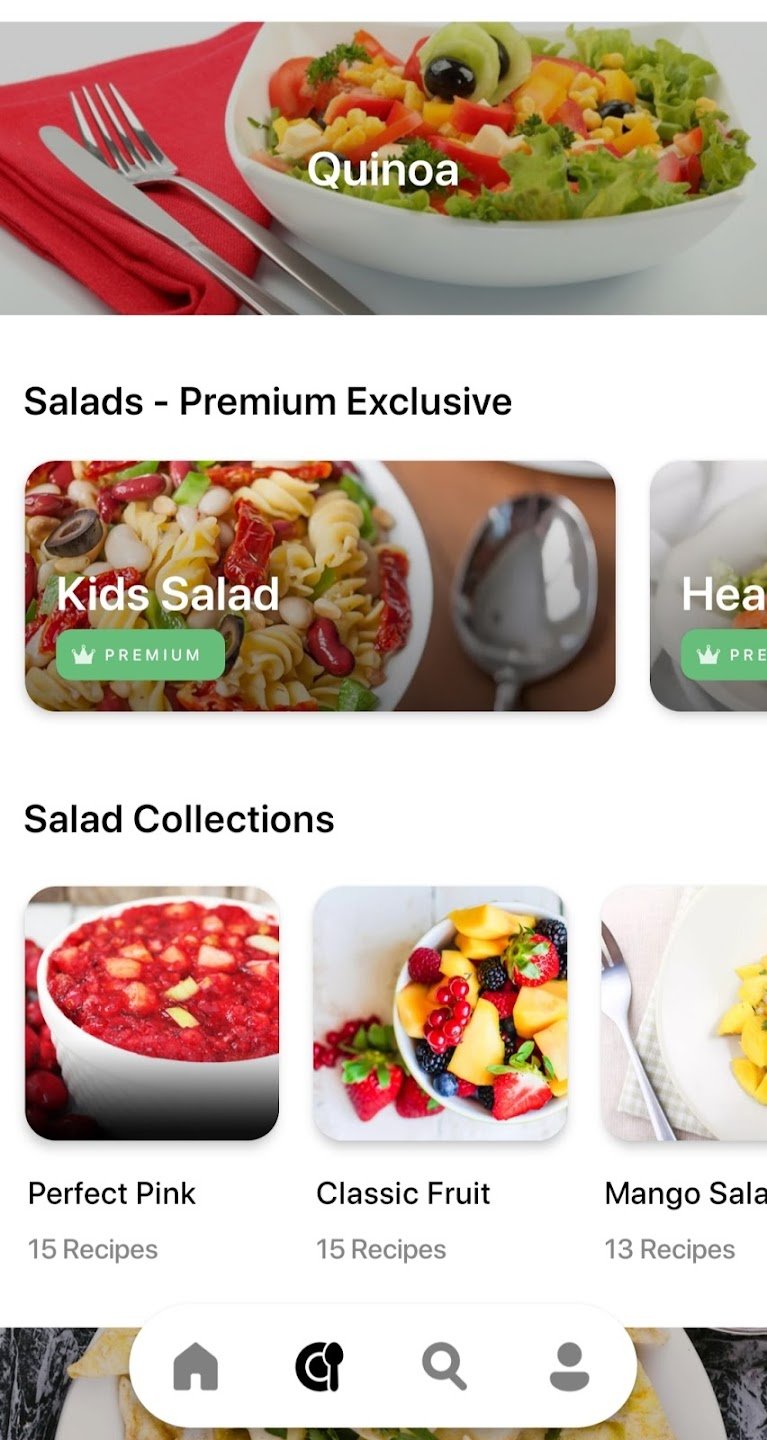Salad Recipes screen 4