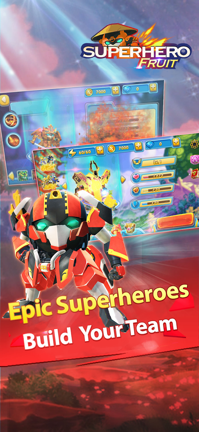 Superhero Fruit screen 4