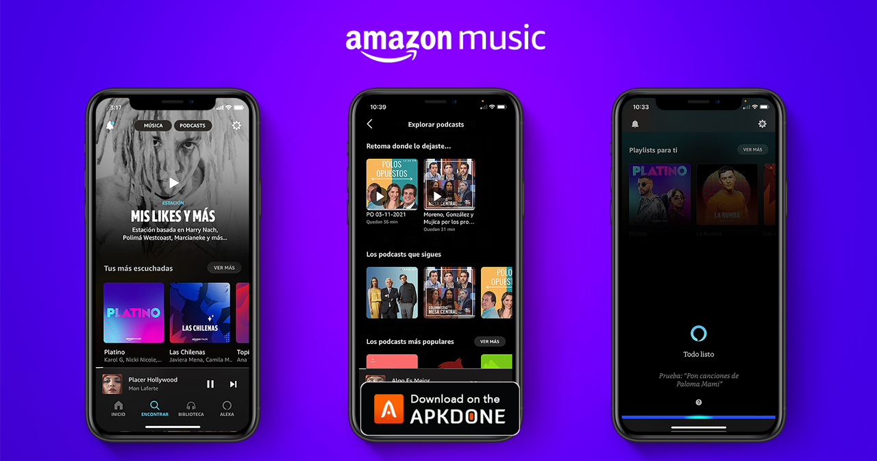 Amazon Music MOD APK 23.5.1 (Premium Unlocked) for Android