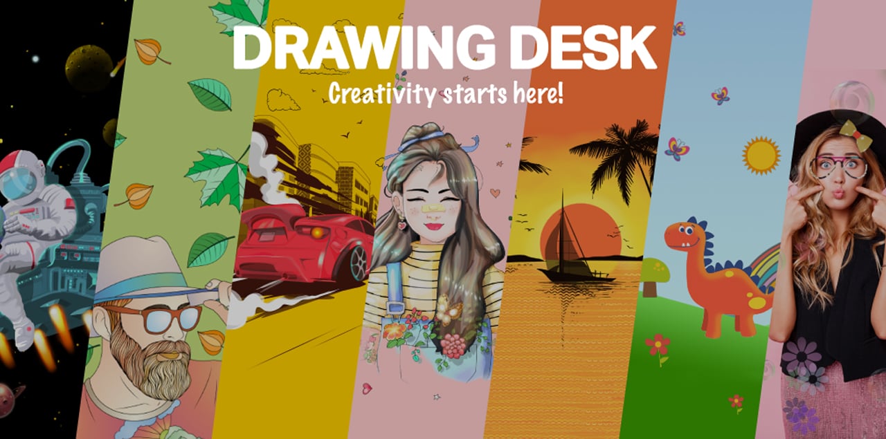 Drawing Desk poster