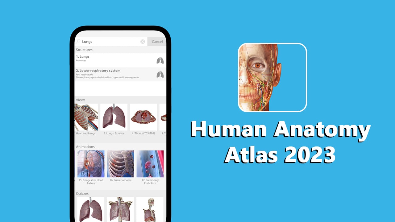 Human Anatomy Atlas 2023 poster