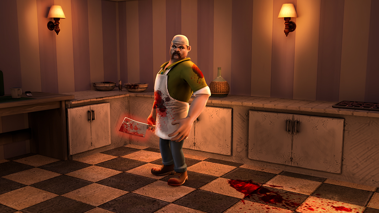 Scary Butcher 3D screen 3