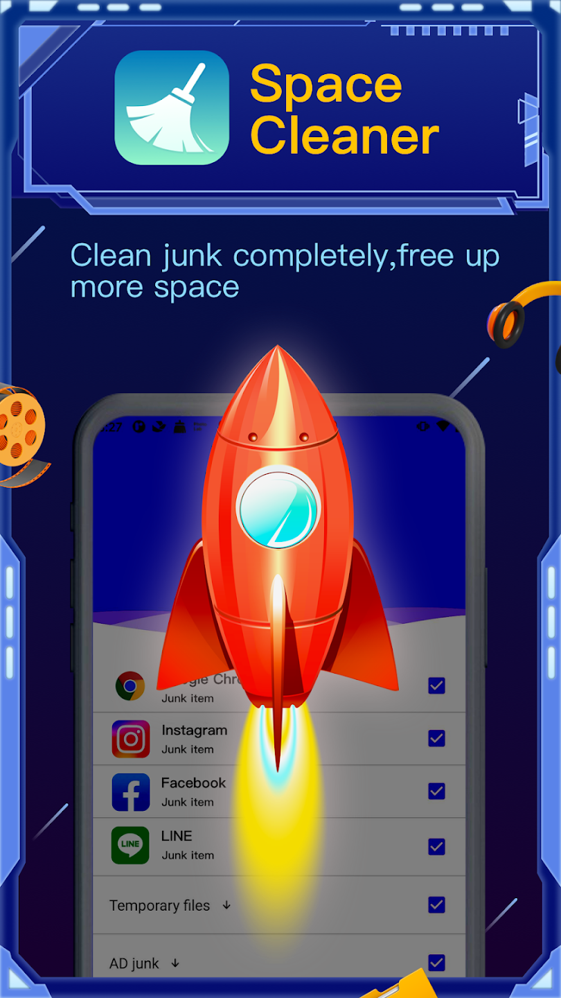 Space Cleaner screen 1