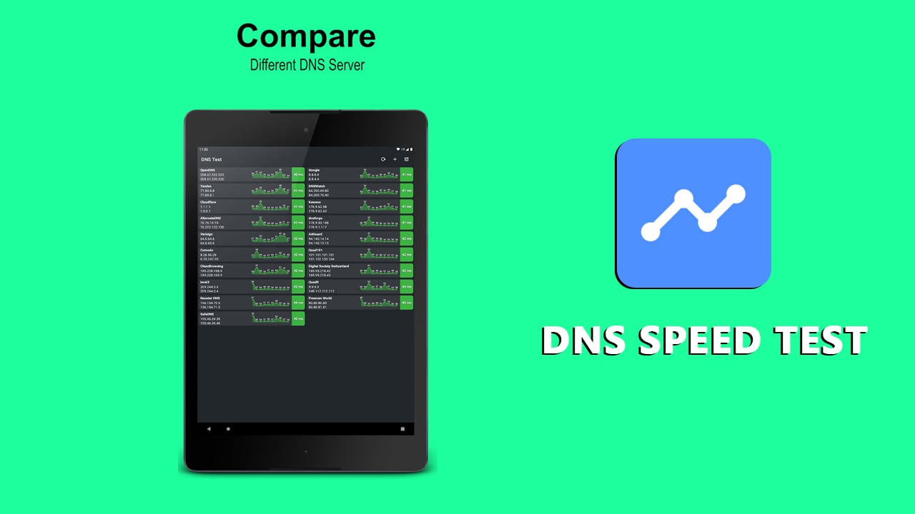 DNS Speed Test poster