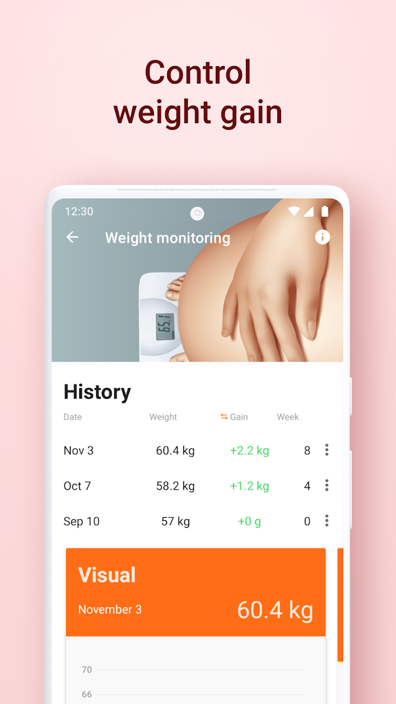 Pregnancy Tracker screen 6