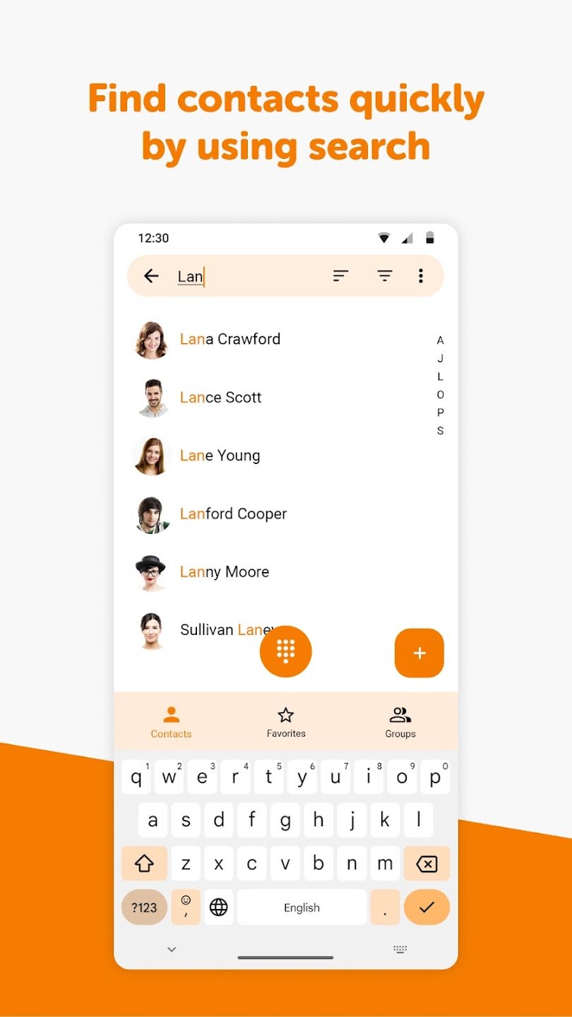 Simple Contacts Pro screen 4