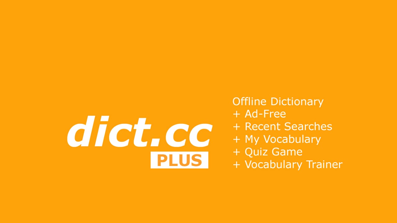 dict.cc dictionary poster