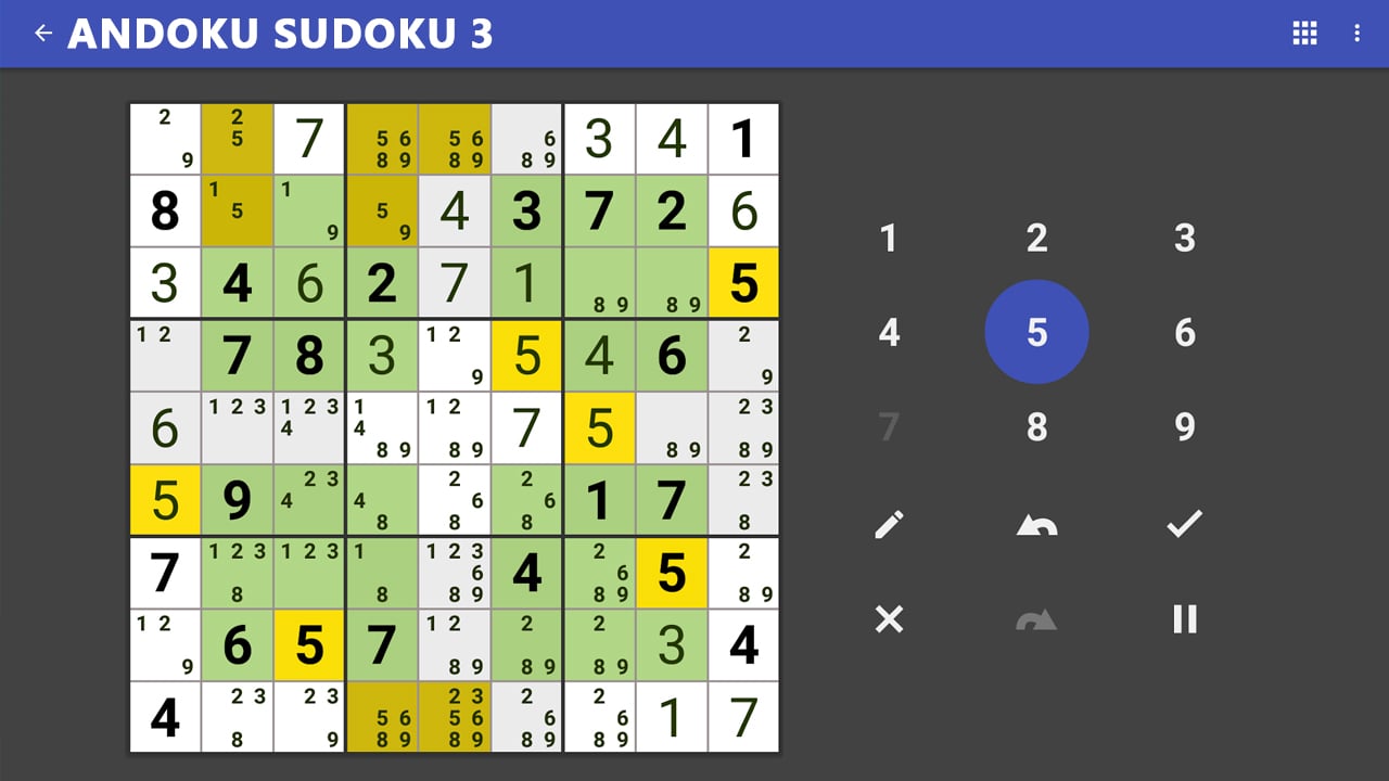 Andoku Sudoku 3 cover