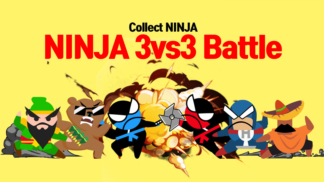 Jumping Ninja Battle 2 Player poster