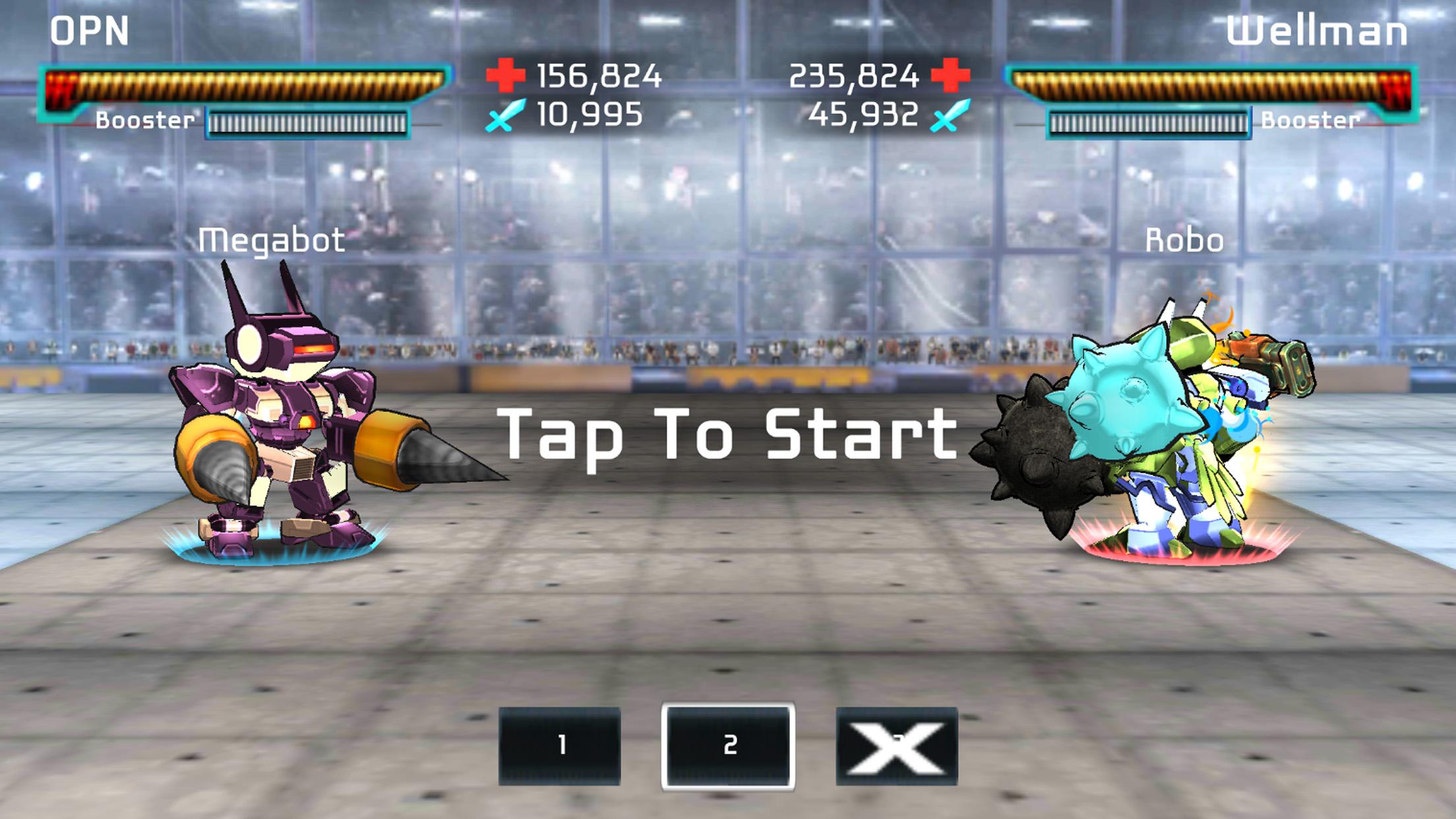 MegaBots Battle Arena screen 1